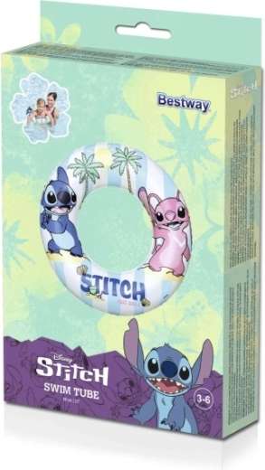 Aro flotador hinchable DISNEY STITCH 56 cm para niños