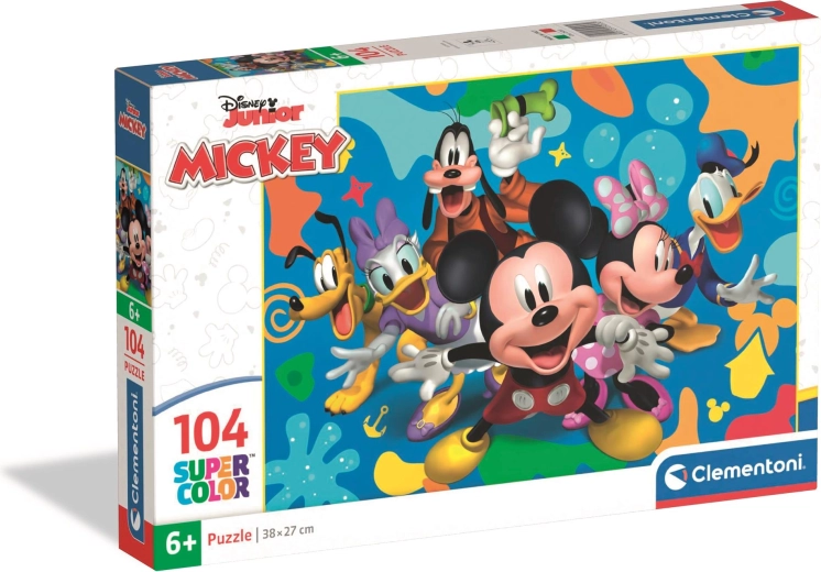 Puzzle Clementoni de 104 piezas Disney MICKEY Y AMIGOS