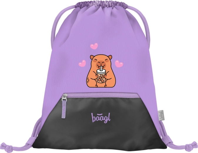 Saco Baagl con bolsillo Capibara