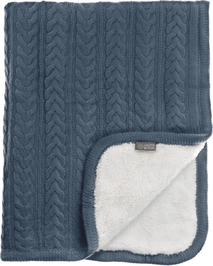 VINTER & BLOOM manta cuddly storm blue