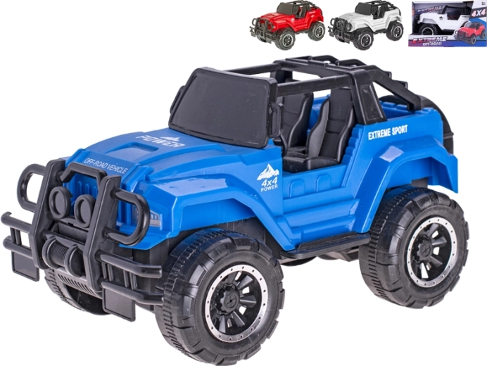 Coche todoterreno de inercia 23,5 cm