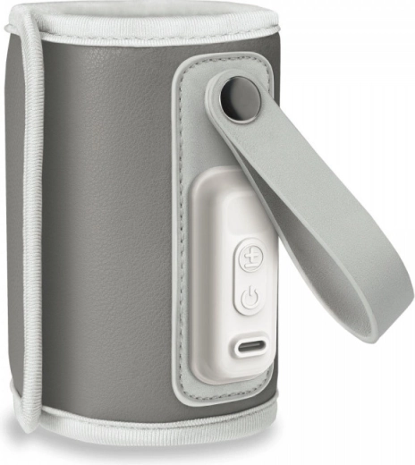 Calentador portátil de biberones LIONELO Care Thermup Go, gris