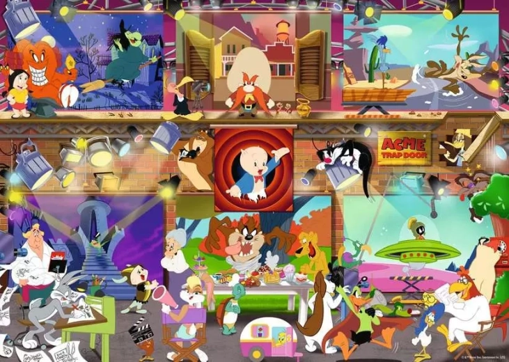 Puzzle RAVENSBURGER Looney Tunes Studio 1000 piezas