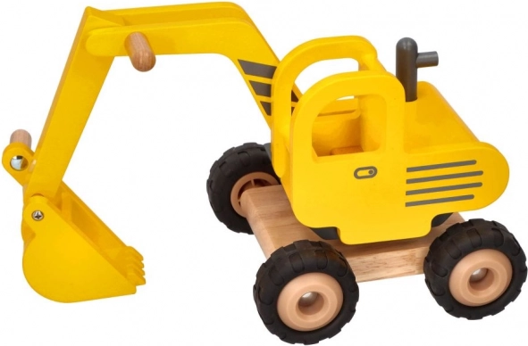 Excavadora de madera