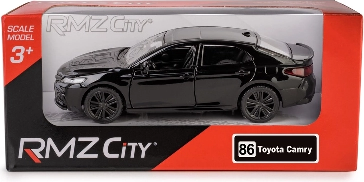 Modelo metálico RMZ City Toyota Camry 2022 1:32 negro con mecanismo pull-back