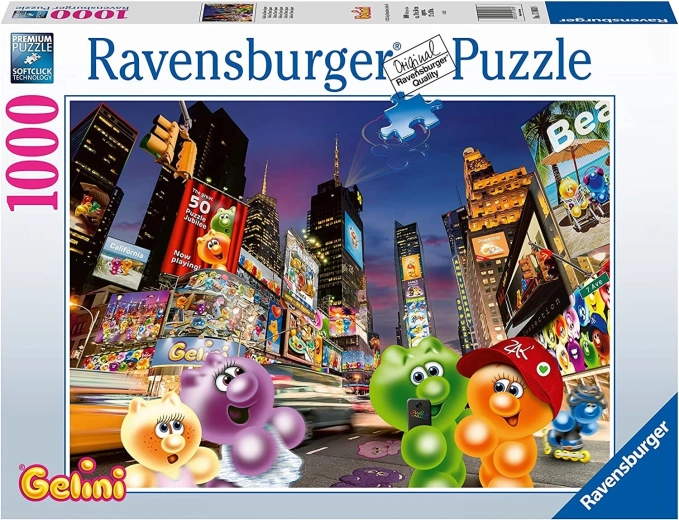 Puzzle Ravensburger Gelini en Times Square 1000 piezas