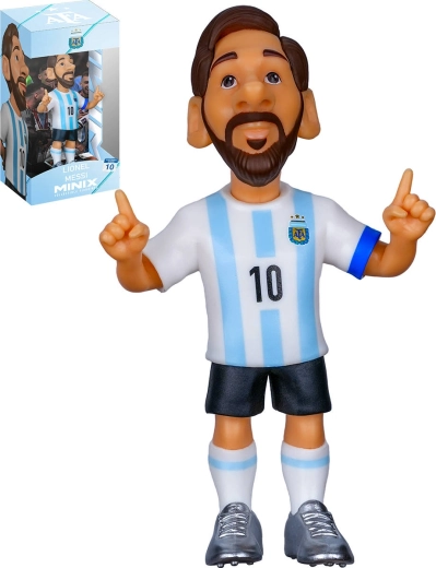 Figura coleccionable Minix Lionel Messi Argentina 12 cm - 1 pieza
