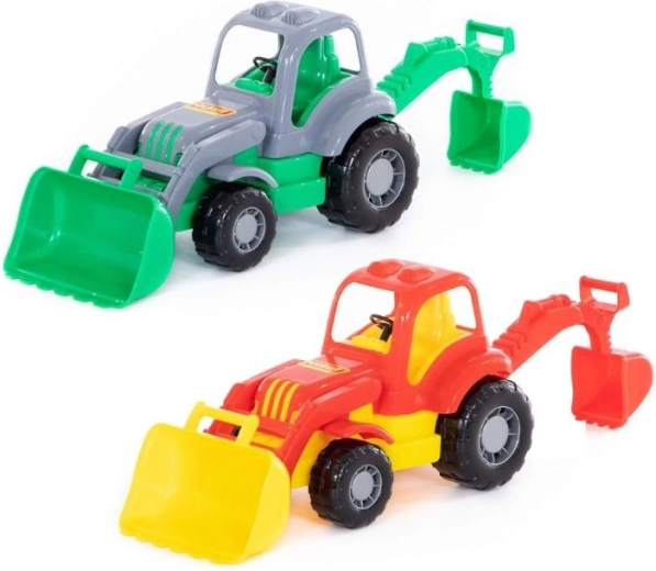 Potente tractor excavadora - 1 pieza