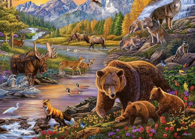 Puzzle Ravensburger Vida salvaje XXL 500 piezas