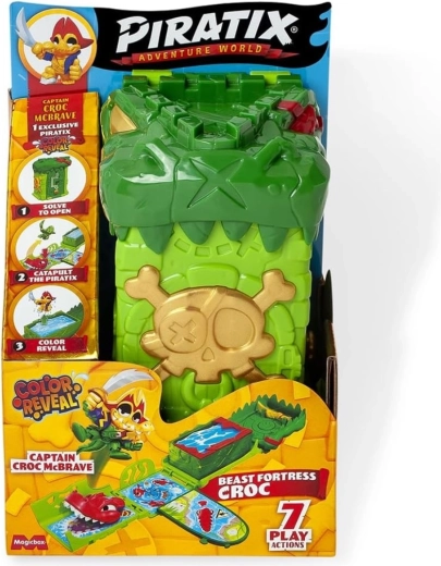 Fortaleza pirata Piratix Beast Fortress Croc