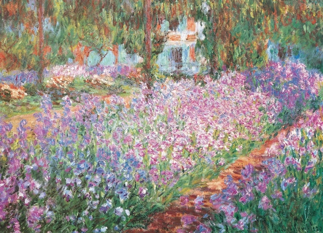 Puzzle Jardín de Monet 100 piezas