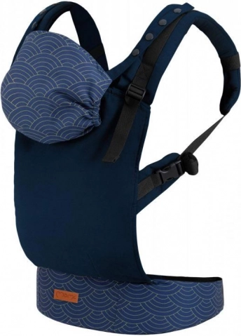 Portabebés ergonómico MoMi COLLET – Azul