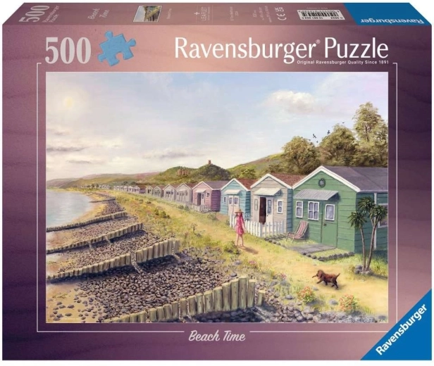 Puzzle Ravensburger «Tiempo en la playa» 500 piezas