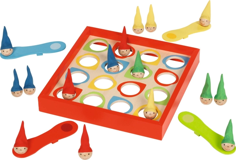 Duendes voladores - juego de madera de habilidad