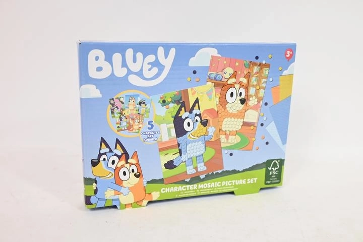 Set de mosaico Bluey con pegatinas