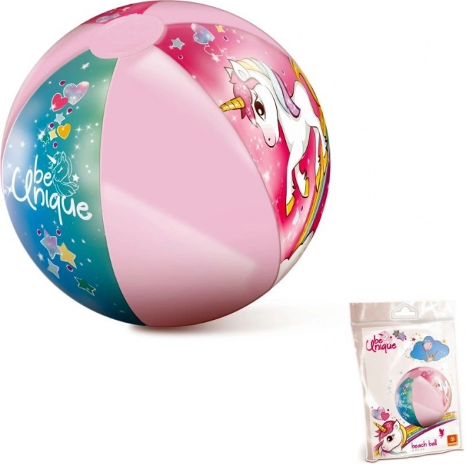 Pelota inflable con motivo de unicornio 50 cm