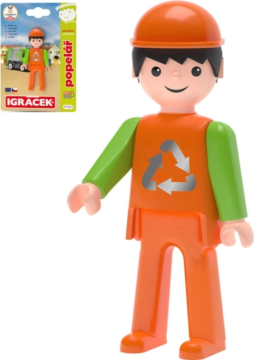 Efko Igráček MultiGO basurero – figura articulada en tarjeta - 1 pieza