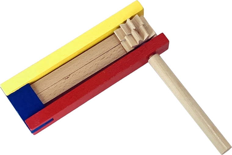 Sonajero de madera Babu para niños