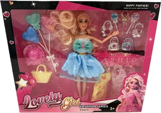 Muñeca con accesorios