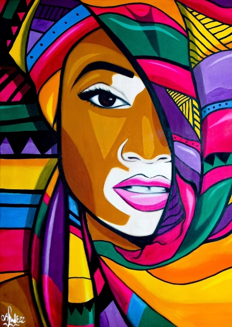 Puzzle Enjoy Reina africana 1000 piezas