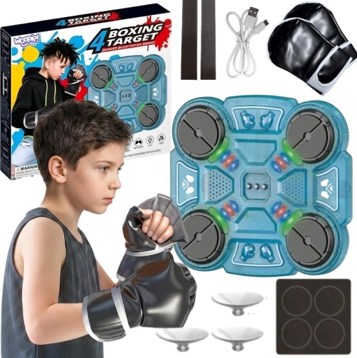 Woopie diana inteligente musical de boxeo para pared azul