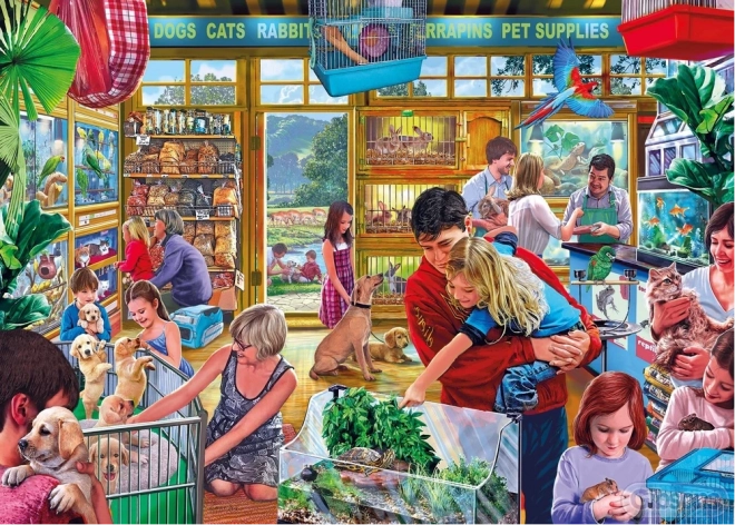 Puzzle Amigos peludos 500 piezas