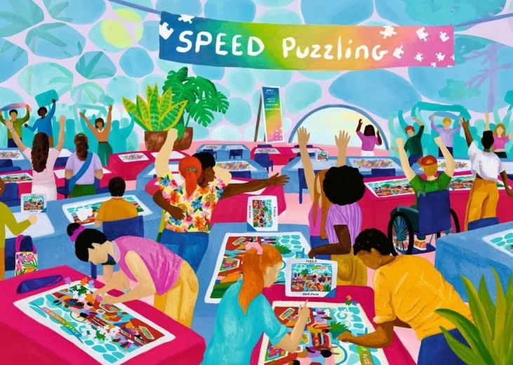 Puzzle Ravensburger de montaje rápido 1000 piezas