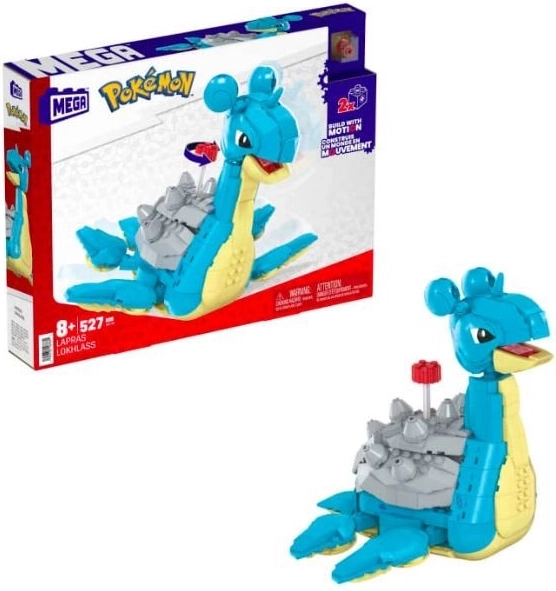 Set de construcción MEGA Pokémon Lapras con movimiento