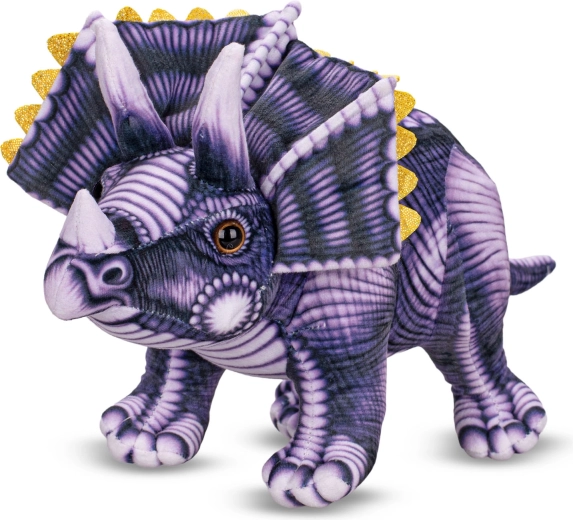 Dinosaurio de peluche Triceratops 35 cm – de pie