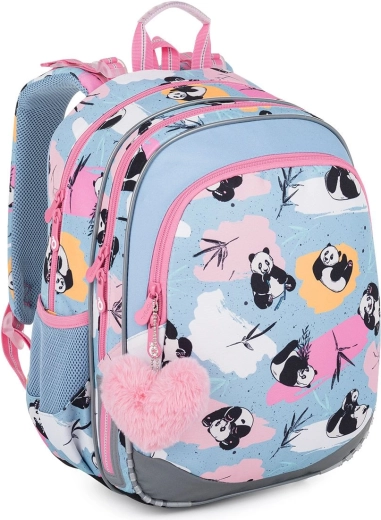 Mochila escolar con pandas Topgal Elly