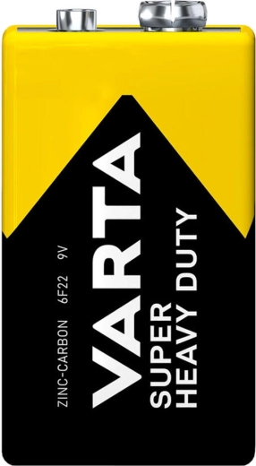 VARTA SuperLife pila 9V 6F22 de zinc