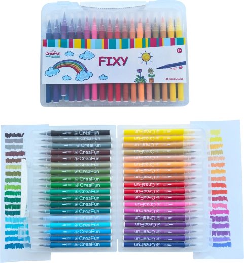 Rotuladores CreaFun de 36 colores
