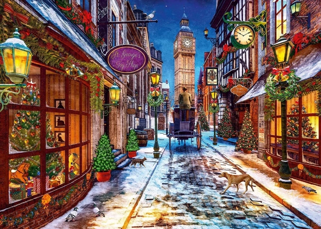 Puzzle Ravensburger Tiempo de Navidad 1000 piezas