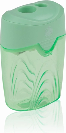 Sacapuntas doble pastel ASTRA con depósito