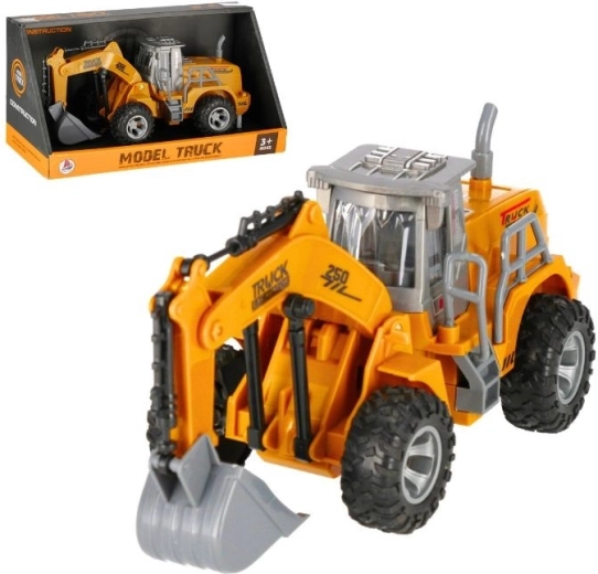 Excavadora de construcción infantil de retroceso