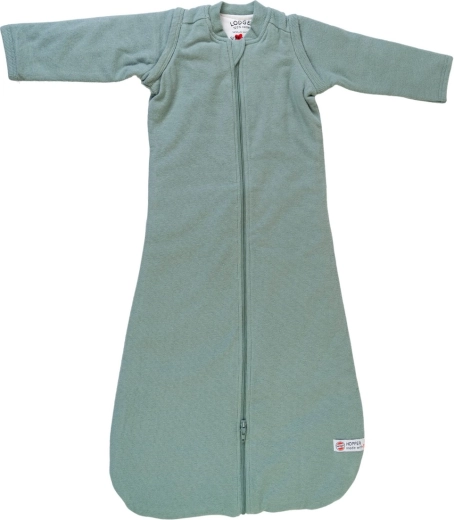 Saco de dormir para bebé Lodger hopper sleeves rib peppermint 68/80