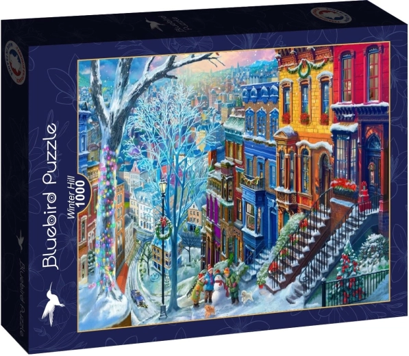 Puzzle Bluebird Calle nevada de 1000 piezas