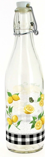 Botella con cierre hermético 540 ml limón