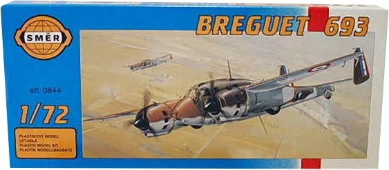 Breguet 693 – modelo de plástico 1:72