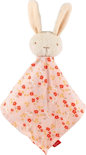 Primer doudou de confort conejo rosa 32 cm Sigikid