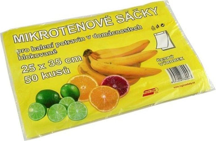Bolsas de microteno 3 l, 25 × 35 cm, 50 uds.