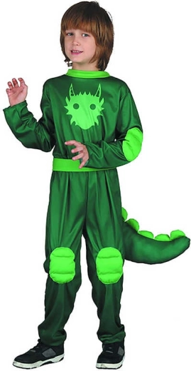 Disfraz de carnaval Cocodrilo, talla L (130–140 cm)
