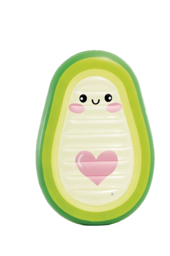 Colchón hinchable con forma de aguacate Avocado Buddy