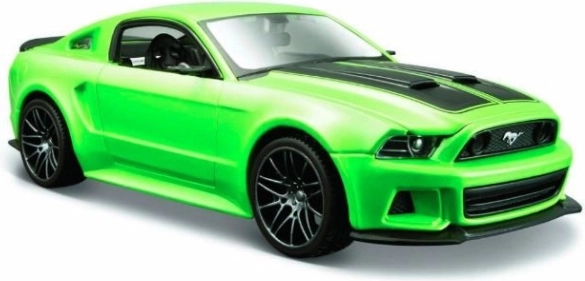 Modelo de colección FORD Mustang Street Racer 1:24 verde