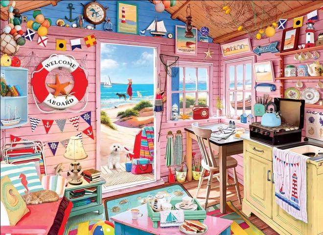 Puzzle Cabaña junto al mar 1000 piezas de Eurographics