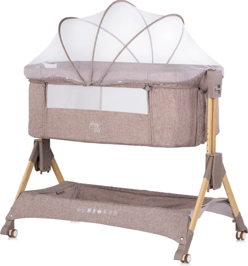 Chipolino SleepNFold 2v1 cuna colecho con cambiador latte