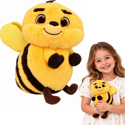 Abeja de peluche de 25 cm