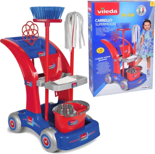 Carrito de limpieza infantil Vileda SuperMocio con set
