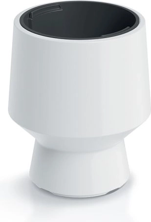 Maceta blanca con inserto 27 cm HEOS
