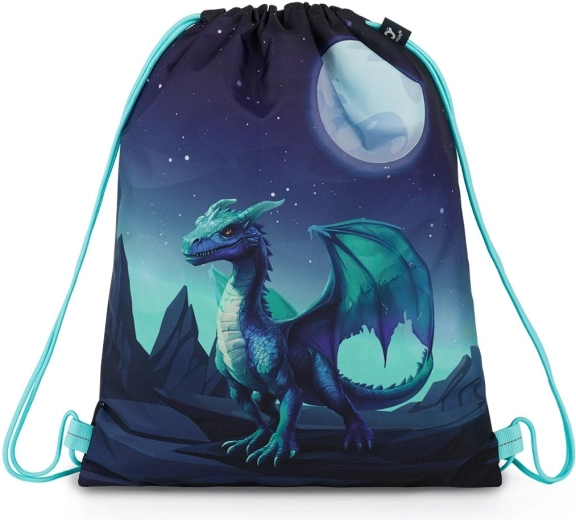 Saco deportivo Topgal con motivo de dragón